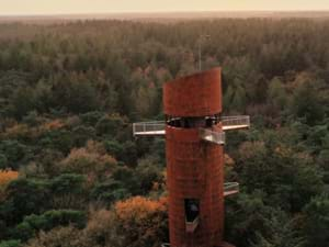 Vergaderlocatie met overnachting en kampvuurgevoel in Forest Cabins Drents Friese Wold 